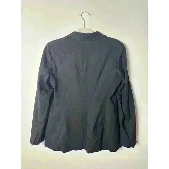 M.M. Lafleur The Yiyan Blazer - Wool Twill Size Black jacket $495 NWT - Picture 3 of 6